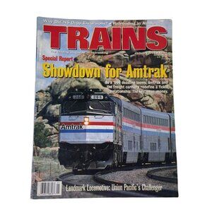 Trains Magazine Railroading Enthusiast January 1995 Vol 55  No 1 u Special Repor